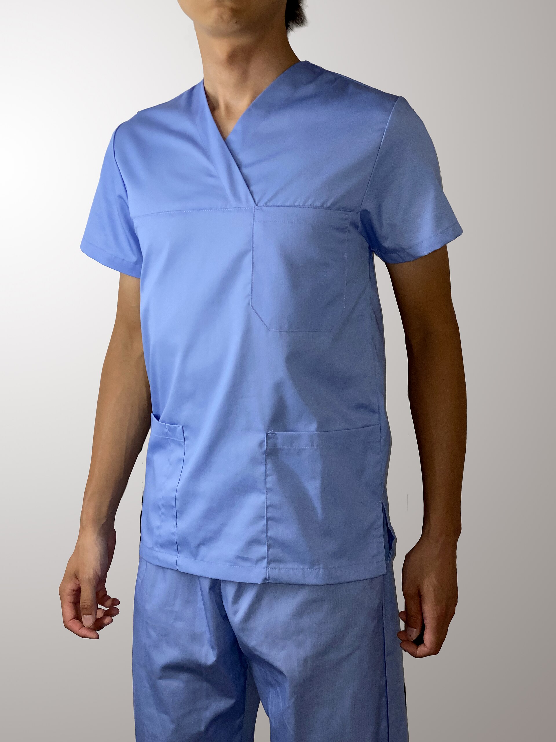 Tenues medicales bleues, standards de l'environnement chirurgical